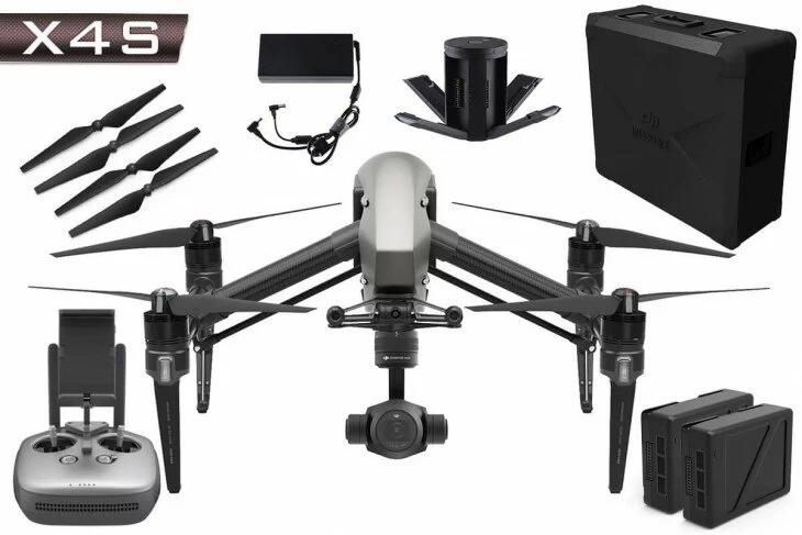 DJI Inspire 2 with X4S Camera Lens Commercial Drone