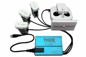 Thor Supercharger Phantom 3 Powered Triple Battery Charger