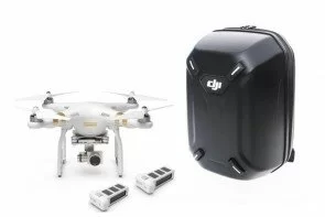 Phantom 3 Professional with Extra Battery and Hardshell Backpack