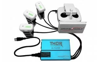 Thor Supercharger Phantom 3 Powered Triple Battery Charger