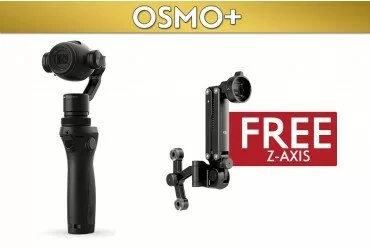 DJI Osmo+ (Plus Zoom) Handheld Stabilized 4k Photo Video Camera (Free Z-Axis)