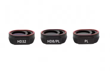 DJI Spark Lens Filter 3 Pack (PL, PL/ND8, ND32)
