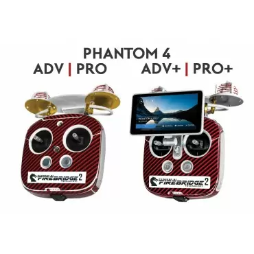 Phantom 4 ADV/+ & PRO/+ (Plus) FireBridge 2 Technology Remote: Signal Booster Range Extender System Upgrade