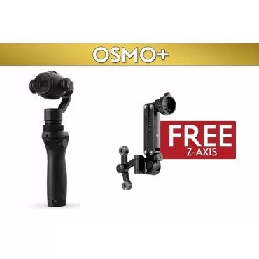 DJI Osmo+ (Plus Zoom) Handheld Stabilized 4k Photo Video Camera (Free Z-Axis)