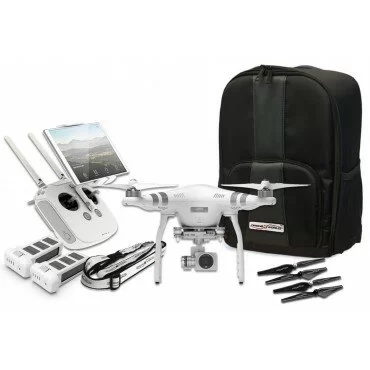 Phantom 3 Advanced Package Compact Backpack, Extra Battery & Carbon Fiber Props