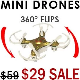 Mini Drone 360 Flips Nano Micro Quadcopter