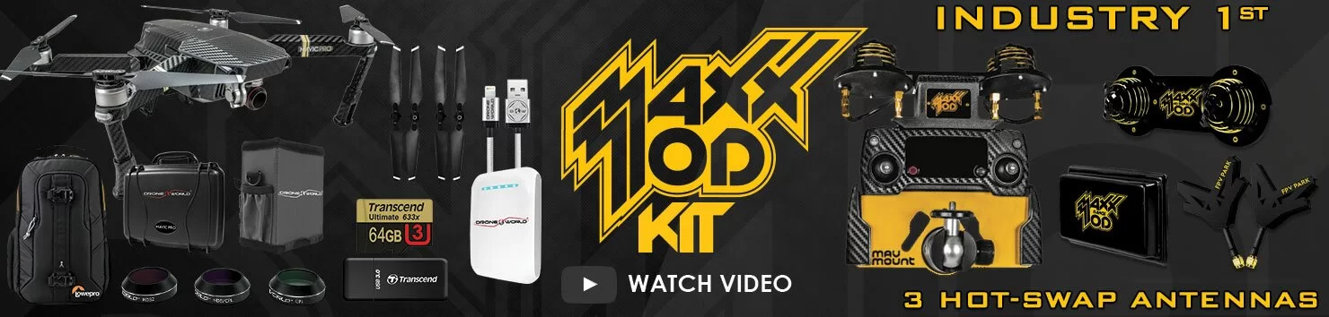 DJI Mavic Pro Upgrade Combo Kit by Drone-World.com
