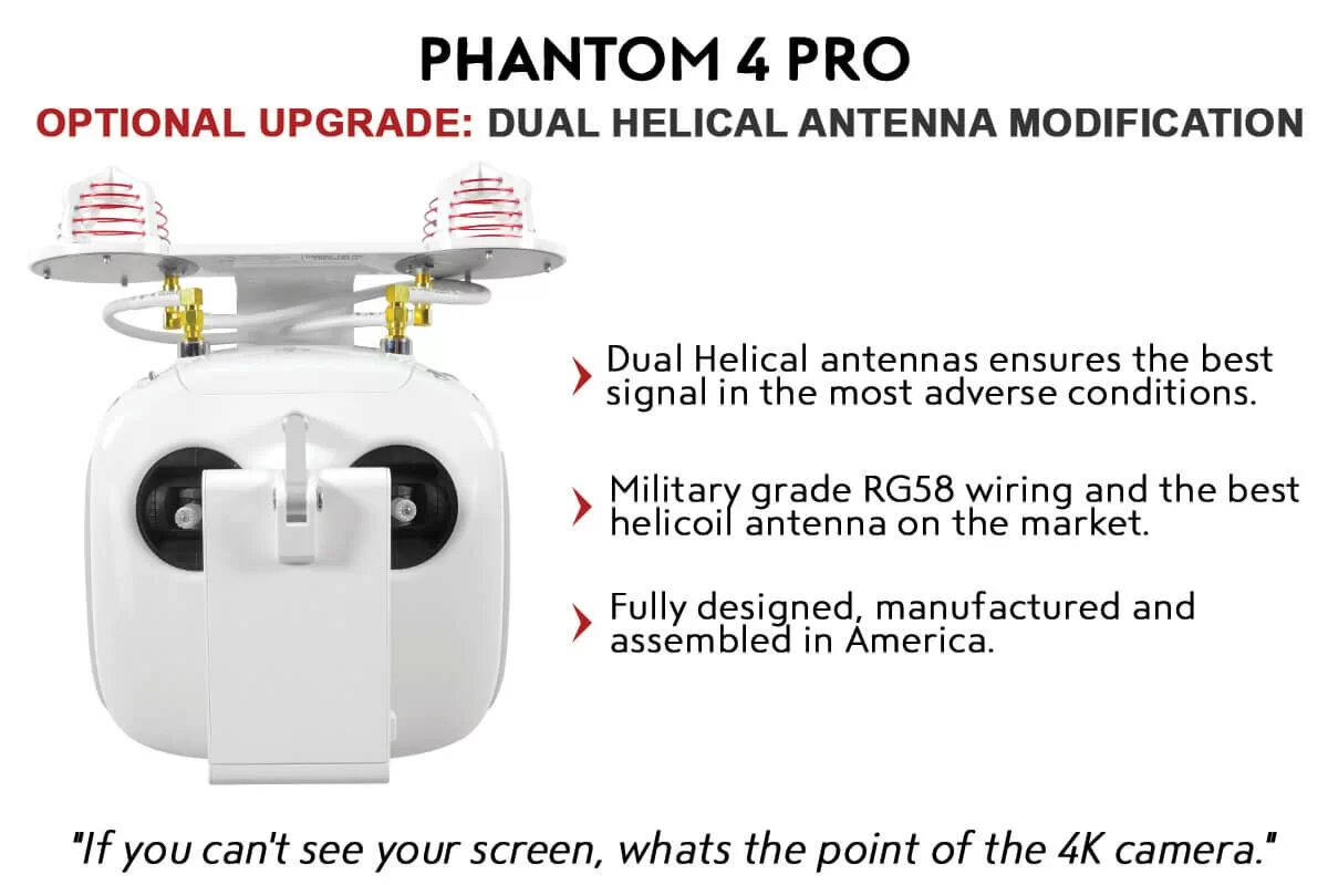 Phantom 4 PRO Range Extender Remote