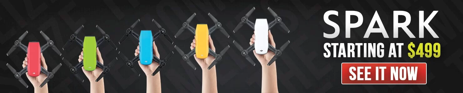 DJI Spark FPV Drone Kit Bundles